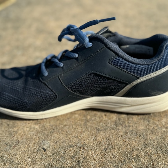 Navy Blue Patterned Sneakers - Picture 4 of 6